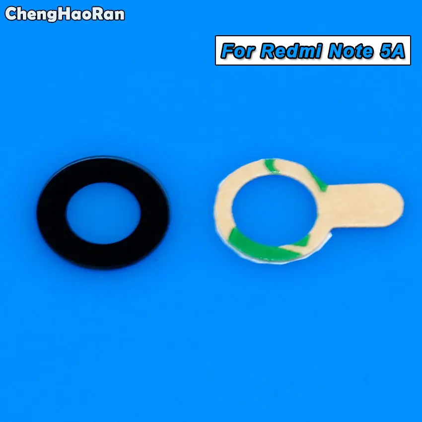 تشنغوهران زجاج كاميرا ل شاومي Redmi 2 3 4 4A 5 زائد S2 ملاحظة 4x 5A 6 برو الخلفية عدسة الكاميرا الخلفية الزجاج ملصقا إصلاح أجزاء
