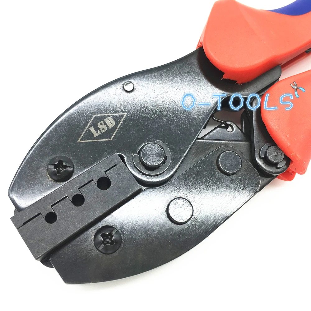 Ratchet aglet crimping pliers crimping tool for attach metal sheath aglets to the end of laces multi hand crimper tools