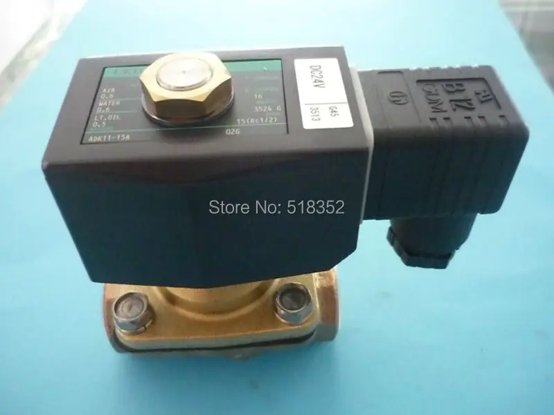 M859 CH859 M571 CKD ADK11-15A O2G DC24V Sodick EDM Solenoid Valve/ Electromagnetic Valve, Water Pipe's Screw Thread 1/2