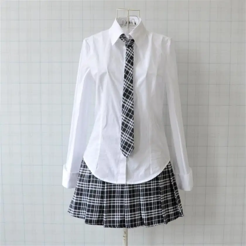 Studenti camicia a maniche lunghe uniformi Giappone e Corea Del Sud JK uniforme junior ragazze della high school studente vestiti T7