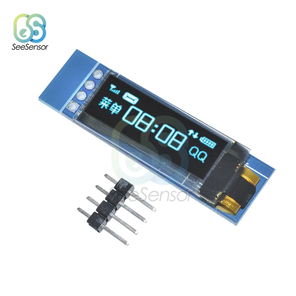0.91 inch White/Blue OLED Module 0.91