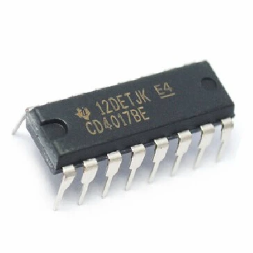 Line CD4017BE DIP-16 CD4017 4017 imporphilipchip 소수 카운터 분배기