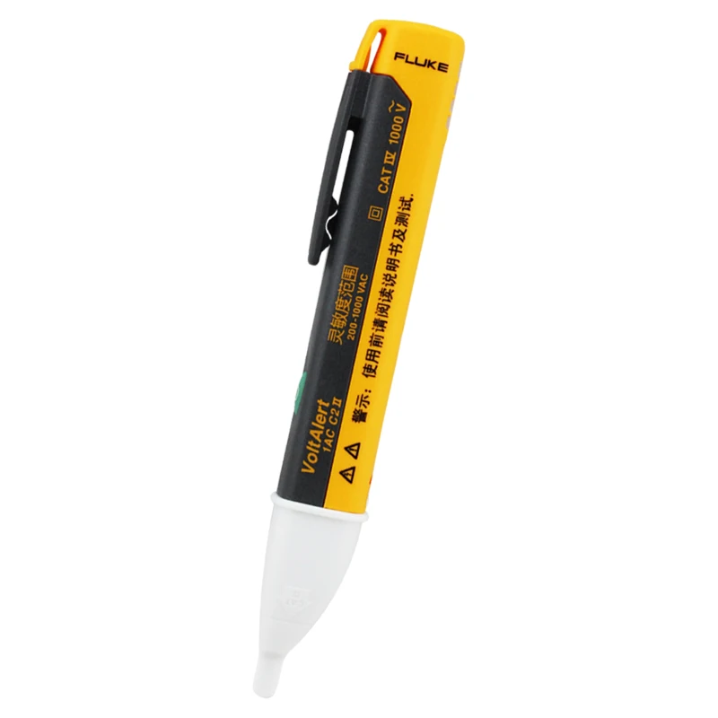 FLUKE 1AC-C2 II VoltAlert Sensor Non-contact 200~1000V AC tester electrical Detector Pen