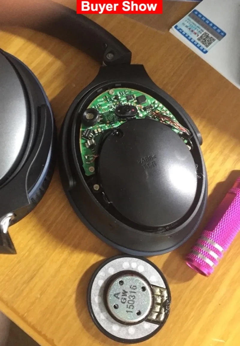 Original Speaker Unit 40mm For Bose qc15 qc25 qc35 qc35ii qc3 AE2 OE2 Headphone 32 ohms Sounds the same as original Perfect !!!