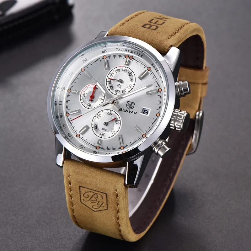 BENYAR – montre-bracelet à Quartz pour hommes, nouvelle collection, mode, Sport, marque de luxe, livraison directe, 2022