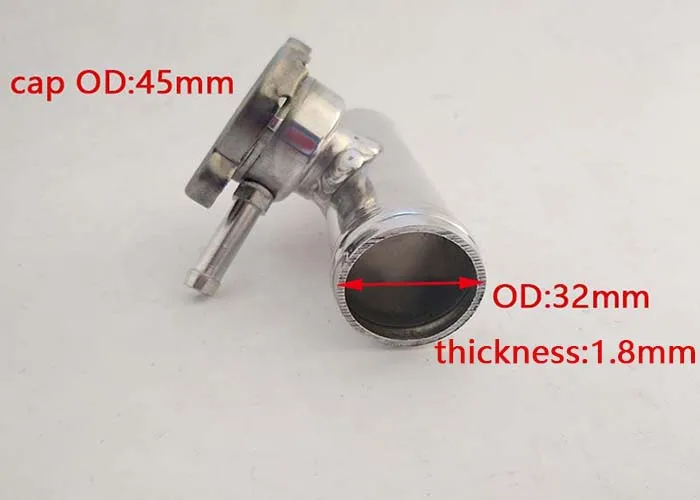 

Factory Outlet 1-1/2" 32mm aluminium In Line Radiator Hose Filler Neck/Cap High Quality