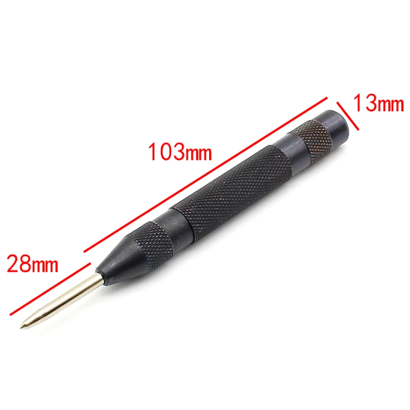 1 pcs 5 Inch Automatic Center Pin Punch Spring Loaded Marking Starting Holes Tools