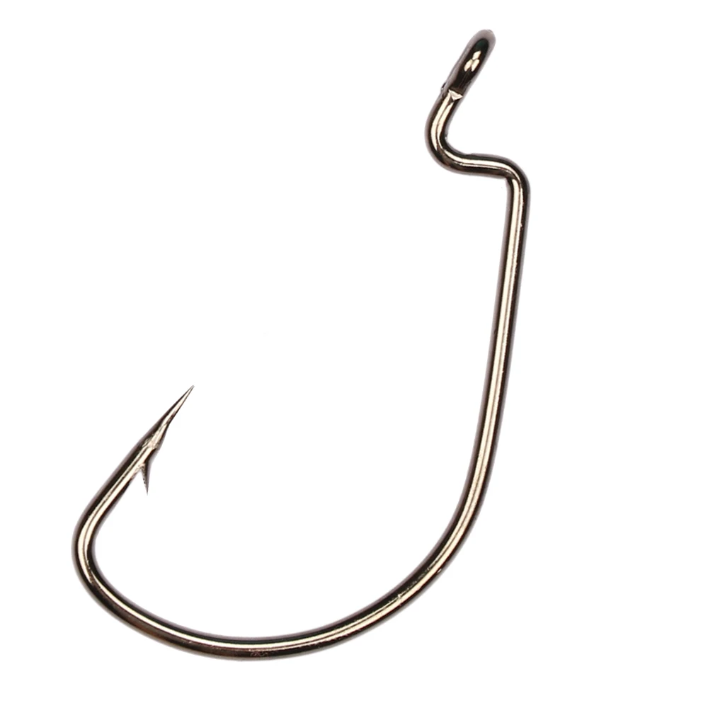 Goture 50 Cái Móc Câu Bù Đắp Fishhook Bass Móc 2 Số 1 #1/0 #2/0 #3/0 # Cao thép Carbon Fishhook Với Câu Hộp