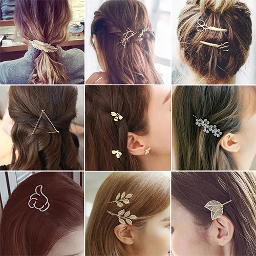 

Fashion Hair Barrette Hairpins Hair Clips Accessories For Women Girls Hairgrip Hair Clamp Hairclip Ornaments Headwear Wholesale