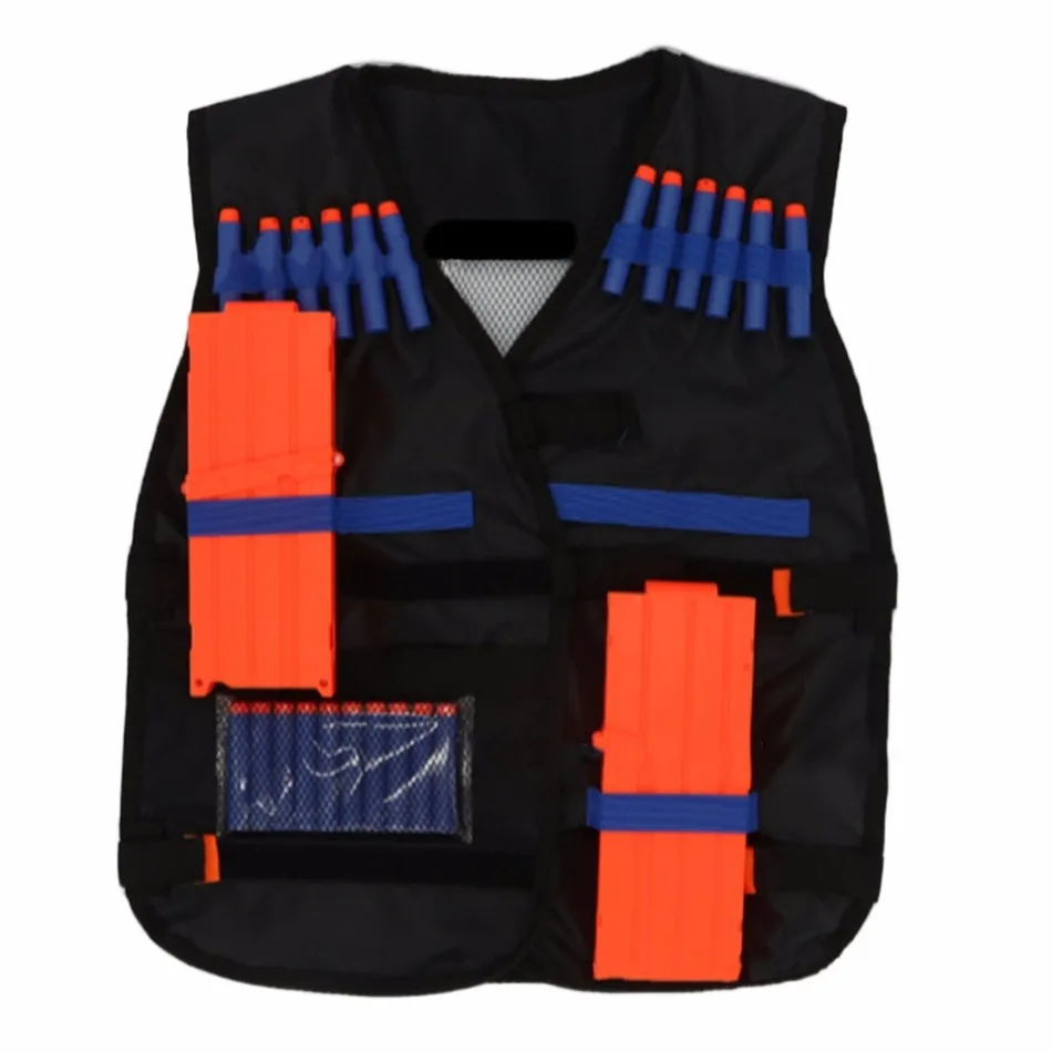 54*47cm for child New colete tatico Outdoor Tactical Adjustable Vest Kit For Nerf N-strike Elite Games Hunting vest Top Quality