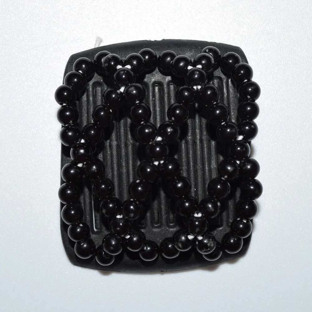 black pearl beads small size  magic comb 20 pcs/lot Easy to Use