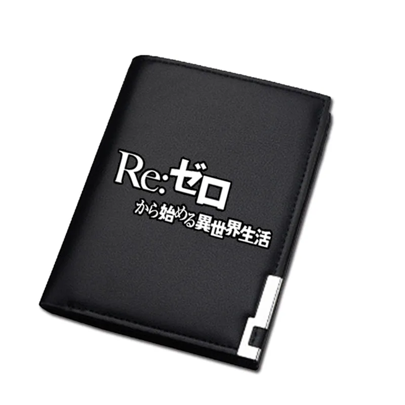 Re:Life in a different world from zero Rem Ram Sexy Women Long purse Pu Leather Short Wallet Gift ID Card Hodler Change Clutch