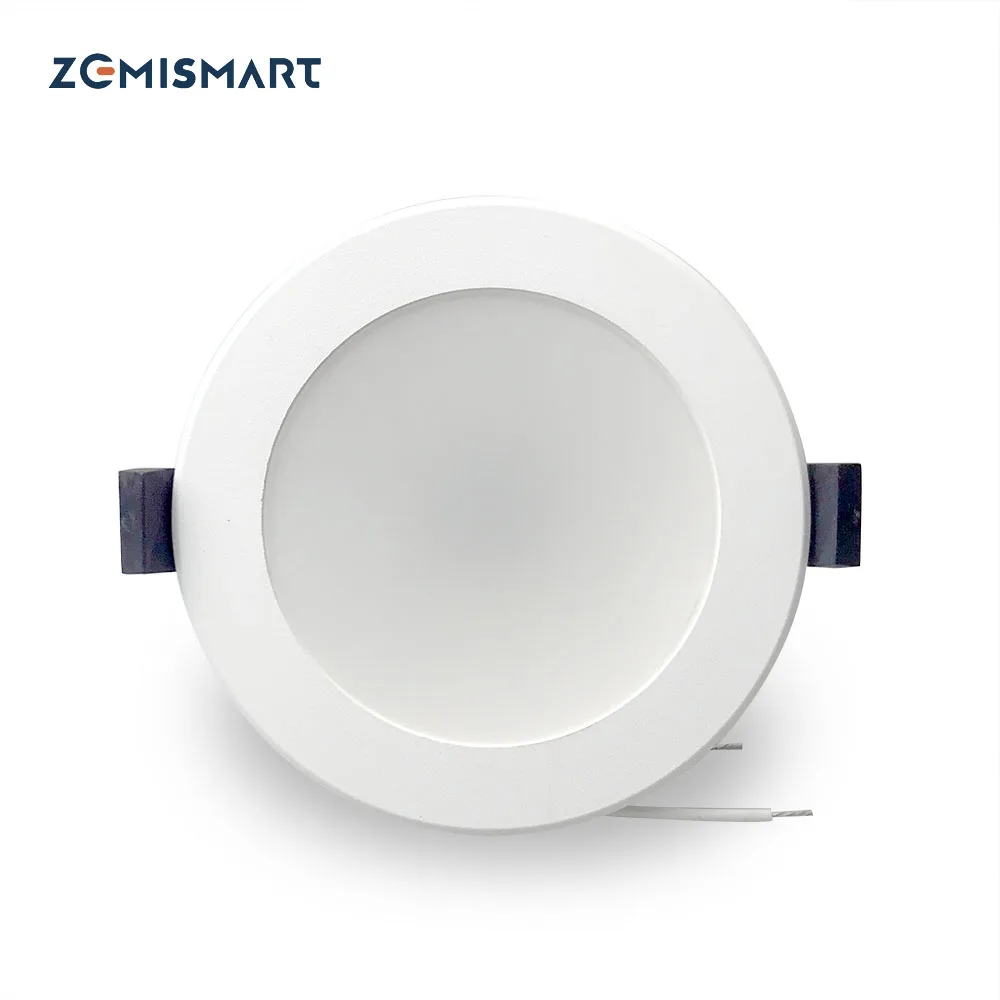 

Zemismart 3.5 Inch 10W WiFi RGBCW Led Downlight Voice Control by Alexa Echo Google Home Assistant Home Automation