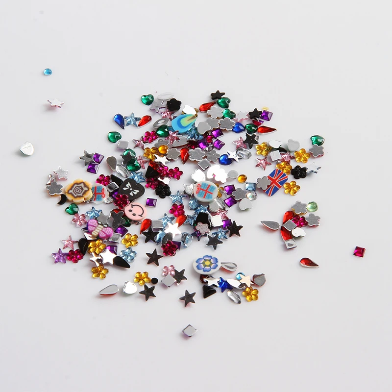 Nail Art Decorations Glitter Nails 3D Accessories Rhinestones Supplies Jewelry Decorazioni Unghie DIY Acrylic Tools Ongle Charms