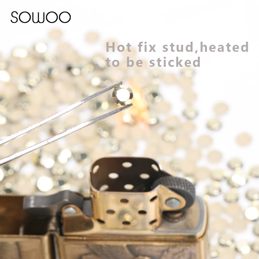 1440pcs/lot  lead free Hot Fix Studs Cobalt color Wholesales Hot Fix nailhead Iron On Rhinestud  baby rhinestone