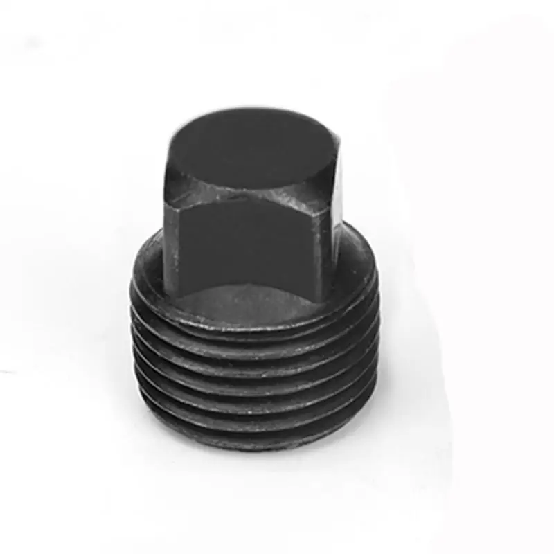 

1-1/2" BSPT/ NPT Male Carbon Steel End Plug With Square Head Hydraulic Water Steam Oil