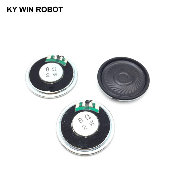 5 pz/lotto nuovo altoparlante ultrasottile 8 ohm 2 watt 2 W 8R diametro altoparlante 36MM 3.6CM spessore 5MM