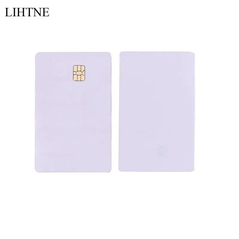 10PCS Smart IC Cards SLE 4442 Chip Blank PVC IC Cards ISO7816