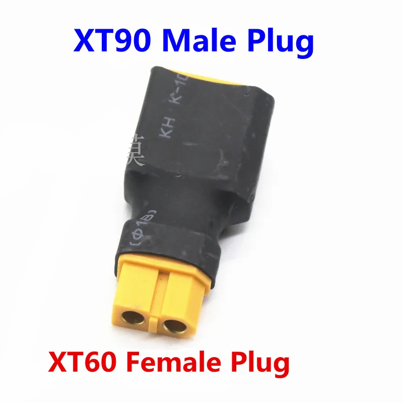 XT90 Male to XT60 Female Adapter-High Current 60A RC Battery Connector for Drone, ESC,LiPo Charger,Multicopter Power Conversion