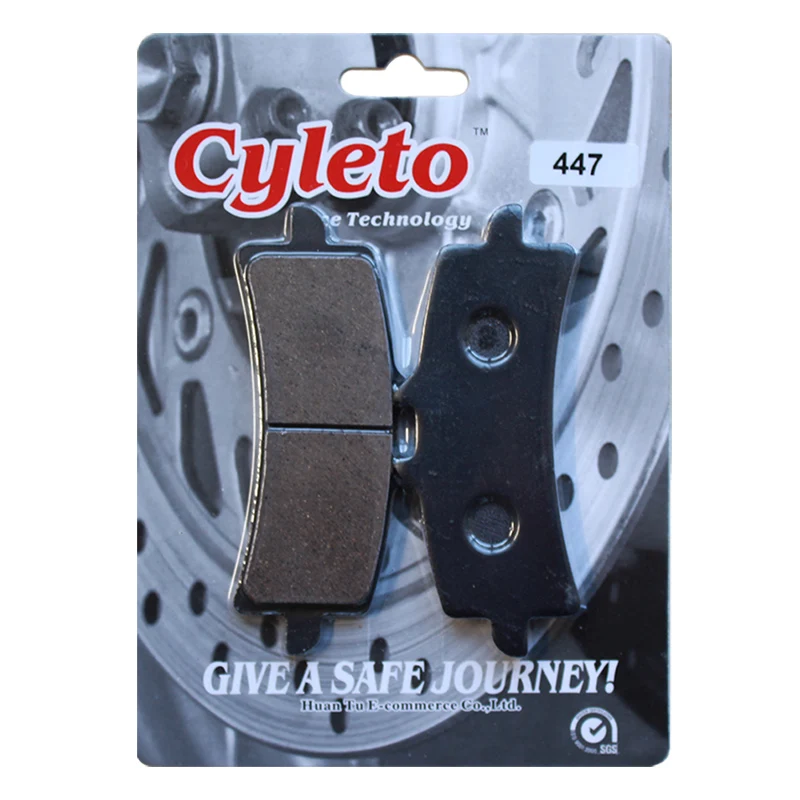 Cyleto Motorcycle Front Brake Pads for SUZUKI GSX-R 1000 GSX-R1000 Brembo Caliper 2012-2014 GSXR1000 GSXR 1000 2013-2014