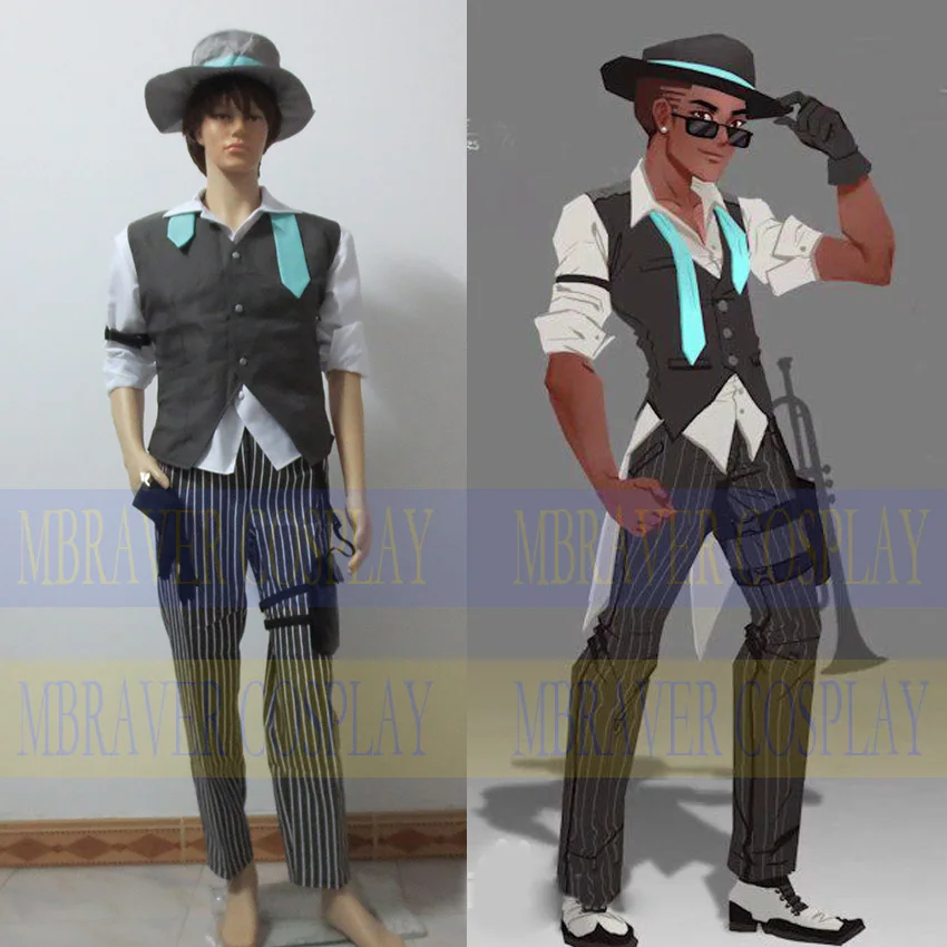 

Flynt Coal Cosplay Costume Halloween Christmas Party Carnival Outfit Custom Made Any Size