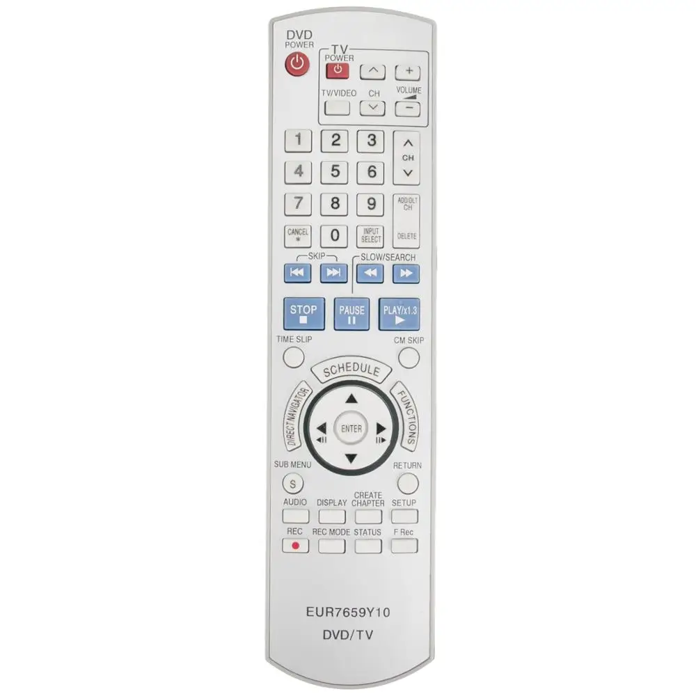 

New Remote Control EUR7659Y10 for Panasonic DVD Recorder DMR-ES30V DMR-E35V DMR-ES10 DMR-ES15