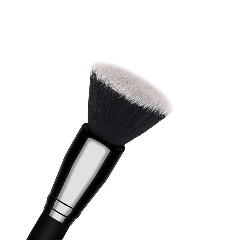 Zoreya Brand Super quality 1pcs Professional Flat Nylon Contour Brush Face Blending Blusher Makeup Brushes