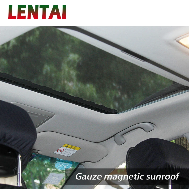 

LENTAI 1PC Car Sunroof Cover Sun Visor Mesh Mosquito Dust Protection For Renault Megane 3 Duster Captur Chevrolet Cruze Aveo