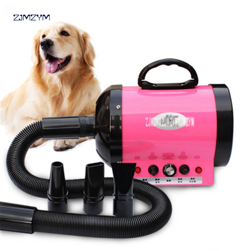 

SD-108-2 Silent dog pet dog water blower cat hair dryer animal bath blowing machine rapid drying high - power 2800W Pet dryers