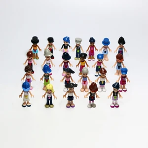 1 PC 5 Pcs Mini Action Figure Bangunan Angka untuk Playmobil Gambar 4-5 Cm Secara Acak Figurine Blok Anak Perempuan Anak Laki-laki Kota Orang Mainan Anak 10 mainan mini penjualan terbaik - №