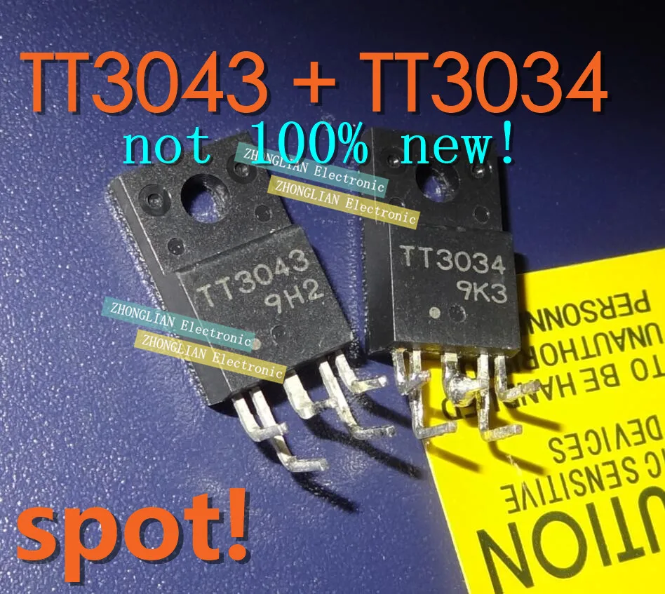 

10pcs /lot 5 pcs TT3034 and 5 pcs TT3043 good quality (not 100%new)