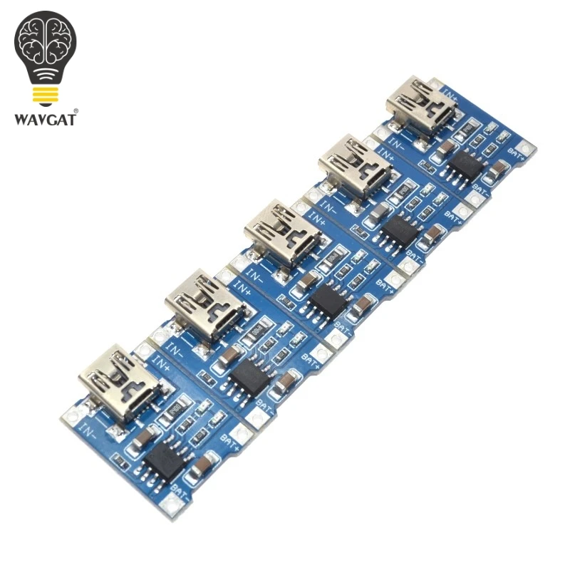 5PCS TP4056 1A dedicated lithium battery charging pad charging module lithium battery charger module 1A Charging Board