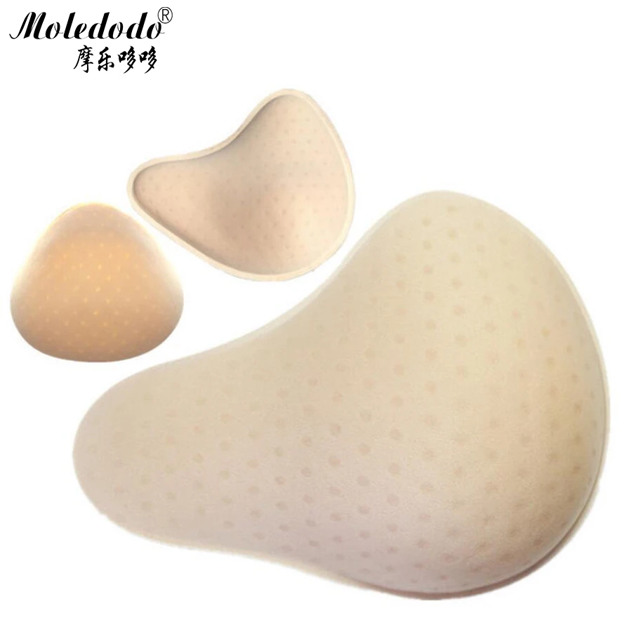 

Spiral Postoperative Fake Breast Lightweight Sponge Ventilated Breast Thickening Chest Pad Insert Soft Spiral Long Type D40