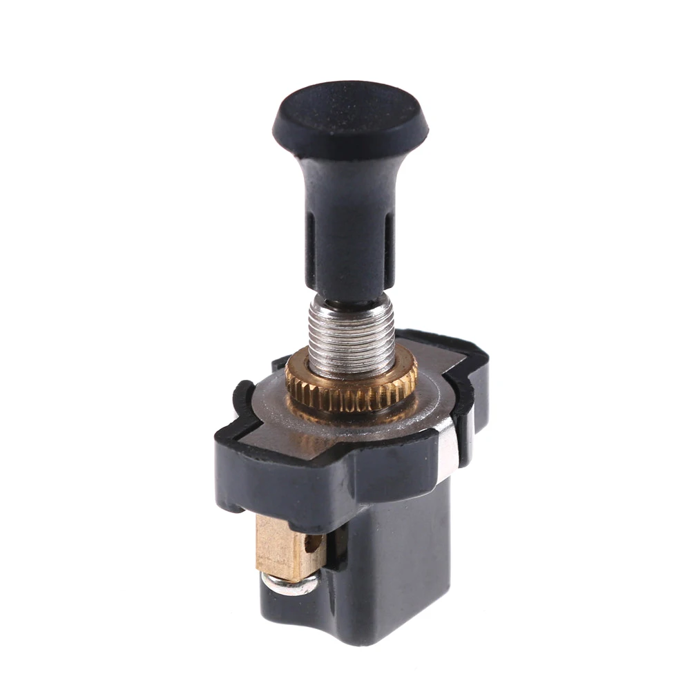 Durable High performance On-Off Long Push Pull Switch 12V Screw Terminals