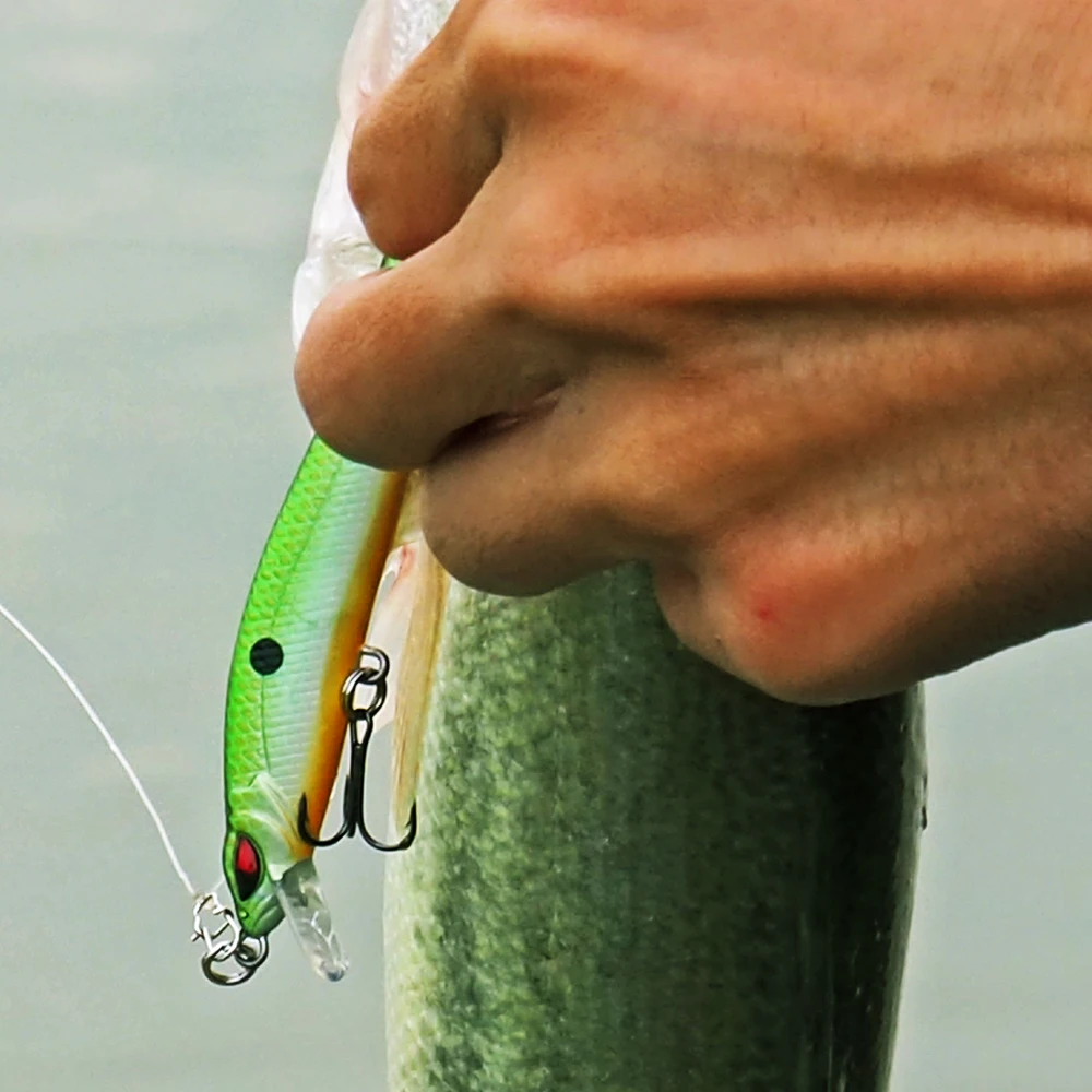 Banshee 86mm 5g Fishing Lure Minnow Jerkbait Pike/Trout Wobbler Floating Hard Lure Slim Crankbait Artificial Bait Pike