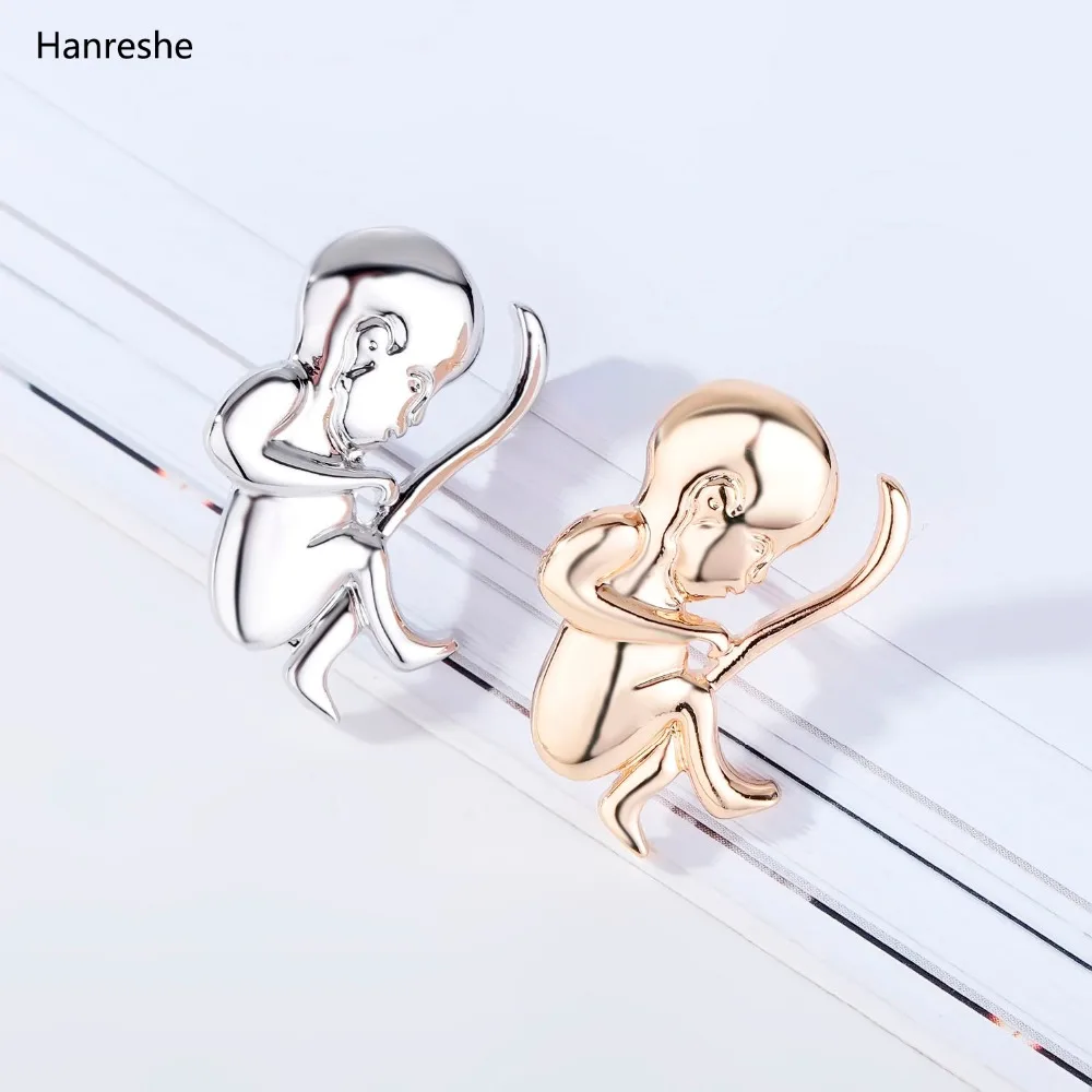 Newborn Brooches Doctors Nurse Medical Jewelry Gold Color Lapel Pin Metal Christmas Gift Pins Brooches Women Accessories