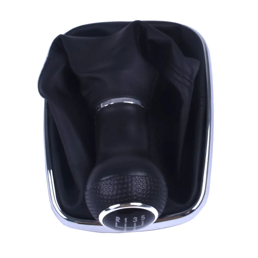 5 SPEED SHIFTER GEAR MANUAL SHIFT KNOB GAITOR BOOT FOR VW Mk4 Golf GTI JETTA Bora 1999-2004