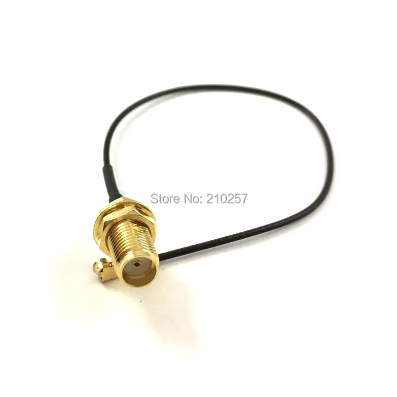 5pcs Sma to U.fl 1.13 Cable 15cm Black RF Connector Sma Female to Ipx