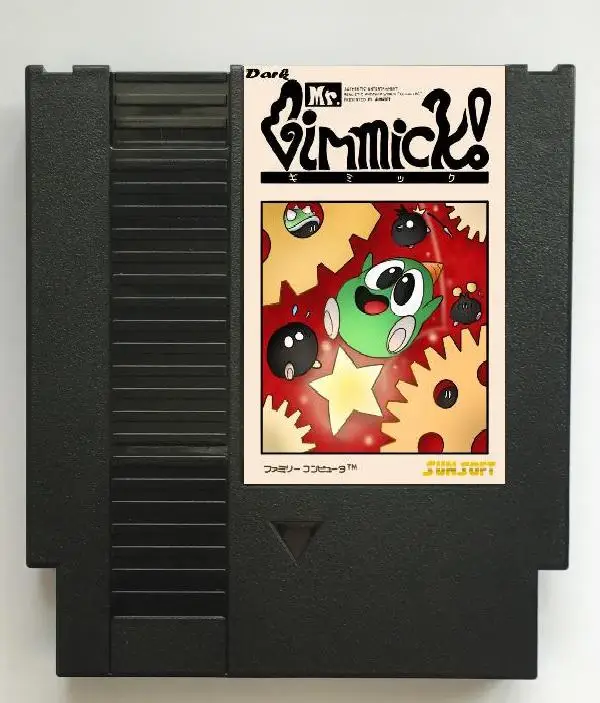어두운 기믹! NES/FC 콘솔용 게임 카트리지, 게임 카트리지
