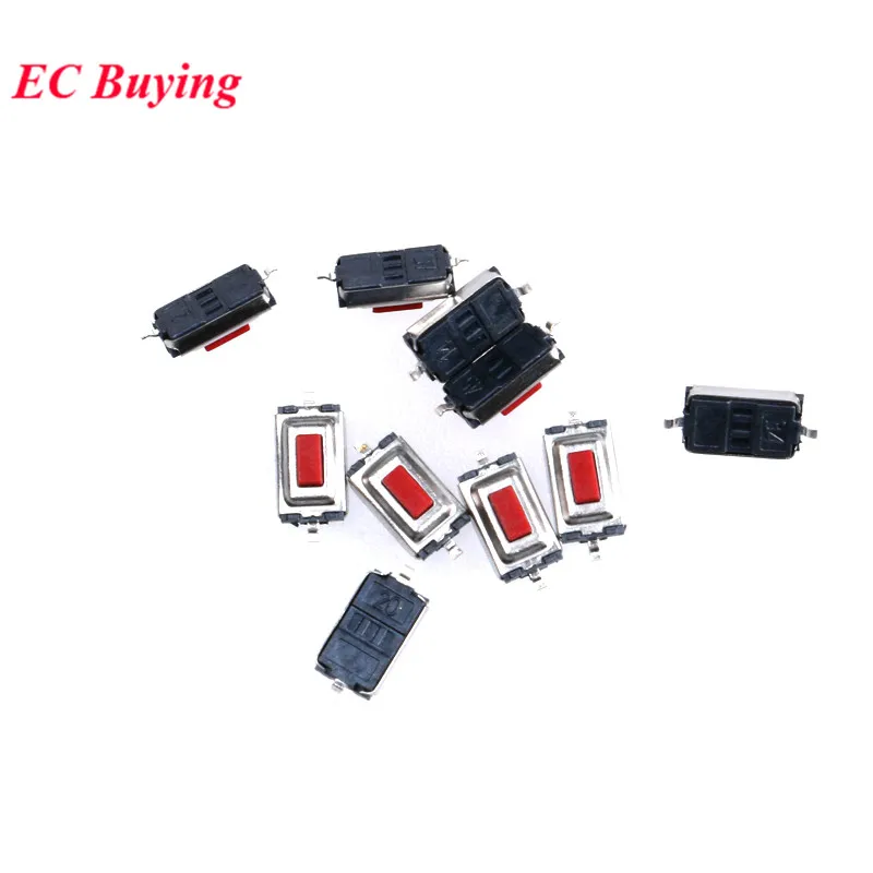 120Pcs/lot Tact Switch Push Button Micro Key Switch Direct Plug-in Self-reset DIP SMD SMT Micro Switch Kit DIY 12 Types*10PCS