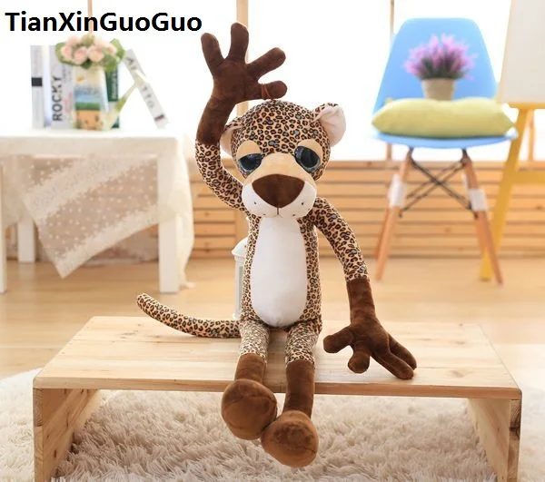 

lovely cartoon leopard plush toy about 60cm soft doll birthday gift s0194