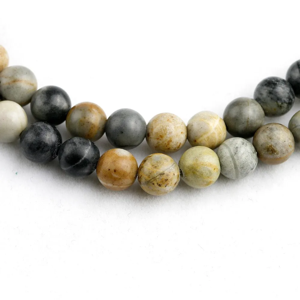 Multilayer Natural Picasso 6MM Beads Bracelet Tibetan Buddhist Mala Buddha Charm 108 Bracelet Yoga Rosary Stone For Women Men