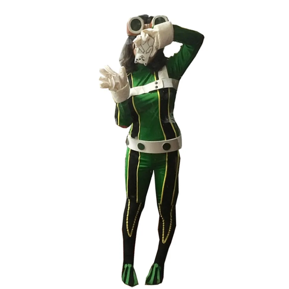 2024 Froppy cosplay Tsuyu Asui Cosplay Costume frog hero costume Halloween Cosplay Costume