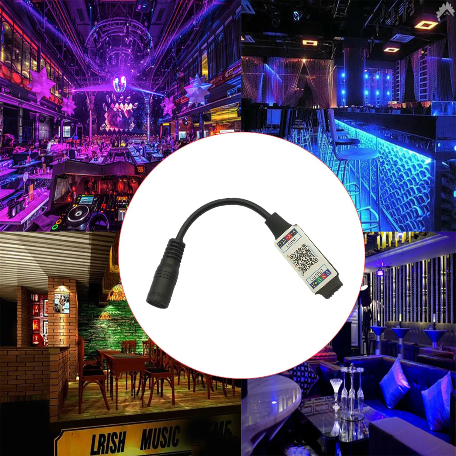 DC 5 -24V Mini LED RGB Controller Bluetooth Mini  DC USB RGB Led Controller IOS /Android Smart APP for RGB LED Strips Light