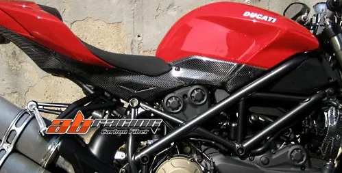 Side Panel Fairing Cowling For Ducati Streetfighter  Full Carbon Fiber 100%  Protection