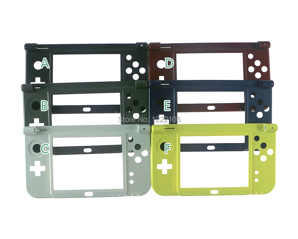 20PCS Replacement For Nintendo New 3DSXL 3DSLL NEW 3DS XL LL Hinge Bottom Down Middle Shell LCD Part