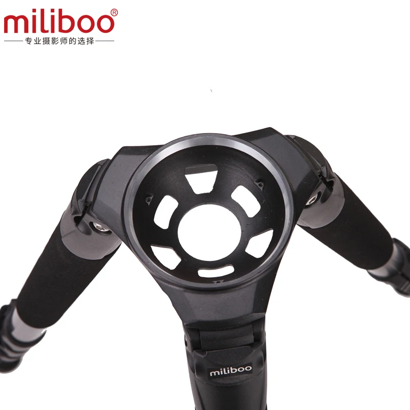 miliboo Portable MTT702B(without head) Carbon Fiber Tripod for Professional Camera Camcorder/Video/DSLR Stand,Stable Design