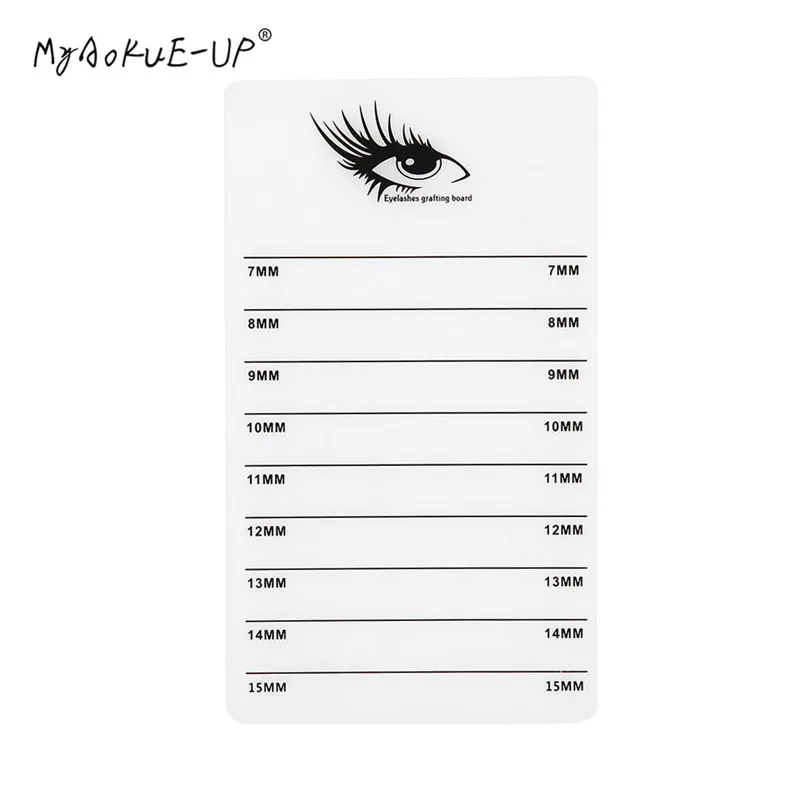 1 pc False Eyelashes Acrylic Pallet Glue lash Pallet Holder Grafting Eyelashes Extension women Makeup Tool