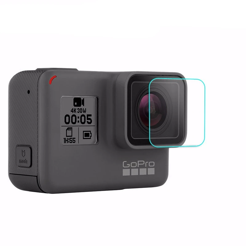 ORBMART Lens + Screen Tempered Glass Screen Protector For Go Pro Gopro Hero 5 6 7 black Sport Camera Accessory