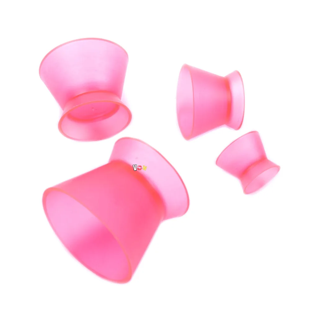 4 pcs Dental Lab Silicone Mixing pink Bowl Cup New Eco-friendly Medical Equipment Rubber Mixing Bowl Mixing